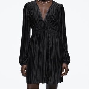 Black Zara flowy dress